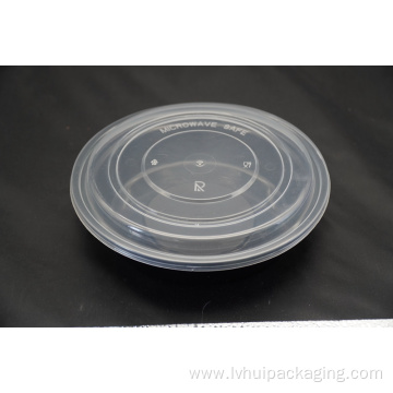 24oz disposable round plastic box